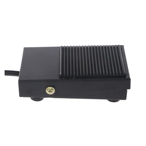 Interruptor de pedal de metal resistente 10A para uso industrial