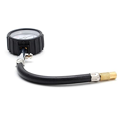 AGAATI Medidor de presión 0-100PSI Coche Camión Auto Motor Neumático Neumático Medidor de presión de Aire Medidor de dial Probador
