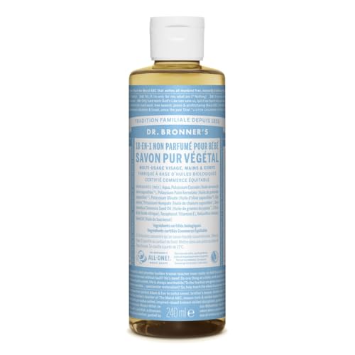 Savon liquide Sans Parfum Dr Bronner's 240 ml