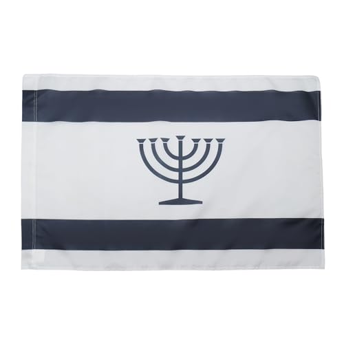 Drapeau Yiddish haut de gamme en polyester 110g avec cordelette - 2