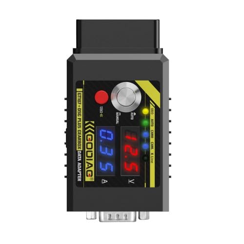 Adaptador de datos GO-DIAG GT107+ DSG Plus con pantalla de corriente de voltaje para DQ250 DQ200 VL381 VL300 DQ500 DL501 B-enz B-MW