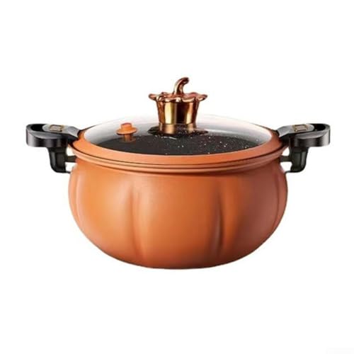 Olla a presión antiadherente compacta para cocina rápida