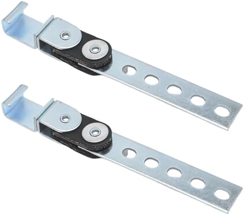 MDEOOSKY 2 Pack Swivel Exhaust Hangers with Open End Exhaust Hanger Clamps, Exhaust Hanging Hook, 360° Adjustable Exhaust Bracket, Suitable for Cars, Trucks, SUVs and Vans