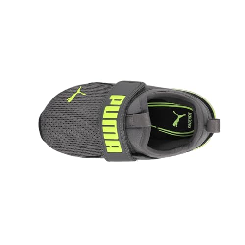 PUMA Toddler Boys Axelion M Ac Slip On Sneakers Shoes Casual - Grey4