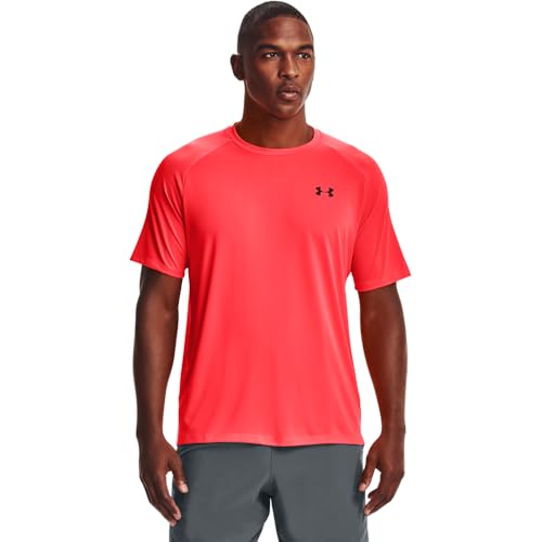 Image of Under Armour Men's Polyester Solid UA Tech 2.0 SS Short Sleeve Tee | 1326413-001