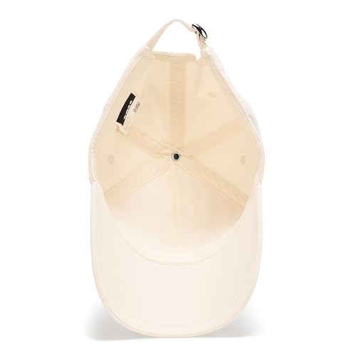 BOSS, Boné de sarja de algodão com logotipo grande, marfim profundo, tamanho único, Marfim profundo,