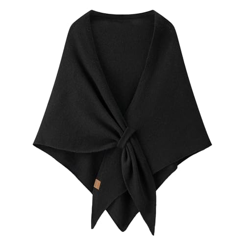 Fjquamitix Pashmina Shawl Wraps Women Knitted Shawls and Wra