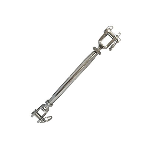 Tensor de cierre cerrado de acero inoxidable marino 1/2'' Quijada-Quijada con capacidad 1200LBS miniatura 1