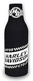 Harley-Davidson Ignition Neoprene Zippered Bottle Wrap, Black & White BZ33488