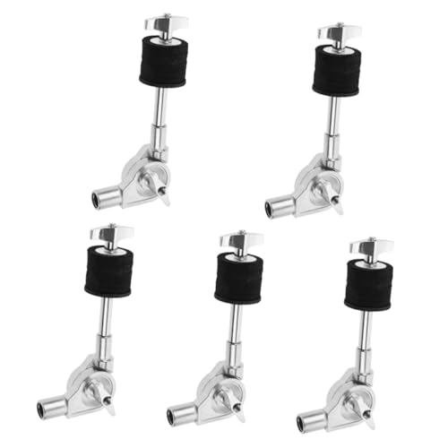 CIMAXIC 5pcs Cymbal Nuts Stacker Attachment Drum Cymbals Accessories Mounting Rack