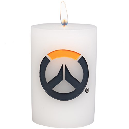 Overwatch Sculpted Insignia Candle bougie geek figurine et décor de geek