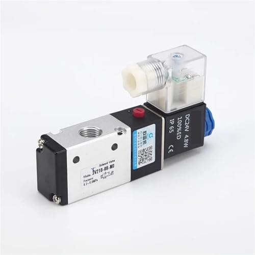 Distributeur pneumatique 3V210-08-NO haute précision en alliage d'aluminium
