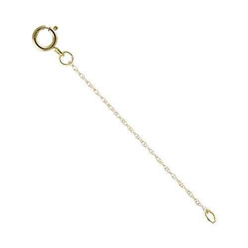 14k Solid White Gold/Yellow Gold 0.9mm 