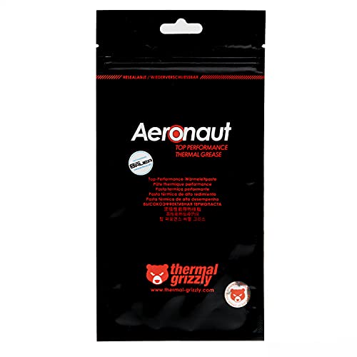 Thermal Grizzly - Aeronaut - 1 Gram - High Performance Thermal Paste - Ideal Entry Level Thermal Paste - Compatible with Most Cooling Solutions CPU/GPU/PS4/PS5/Xbox