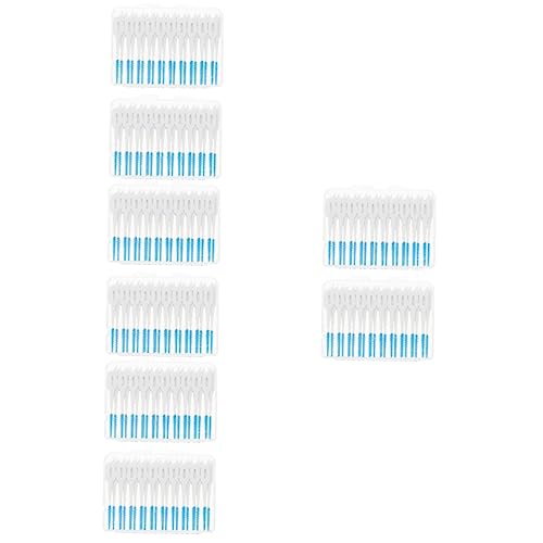 Healeved 320pcs Interdental Brushes for Care Flexible Gum Tools for Cleaning Between Teeth Portable Floss Picks Picks Each