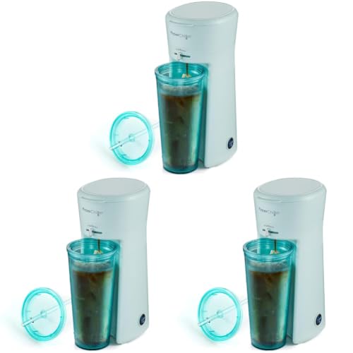 Image of Elite Gourmet HyperChiller EHC824 Iced & Hot Coffee Maker, Mint (Pack of 3)