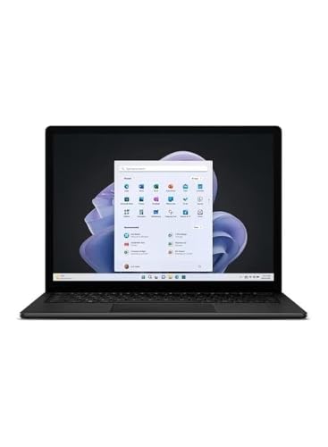 2022 Microsoft Surface Laptop 5 with Intel Core i7-1255U (13.5-inch, 16GB RAM, 256GB SSD) (QWERTY English) Black (Renewed)