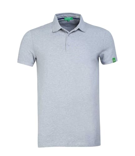 Image of United Colors of Benetton Shirt for Men | Tees for Man | Half Sleeves Plain Stylish Regular Fit Polo | Collar Tshirt | T-Shirt | Stylish Mens Tshirt