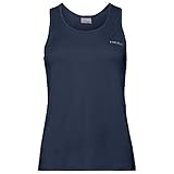 Racerback HEAD Damen Easy Court Tank Top Tanktop, dunkelblau, Größe S