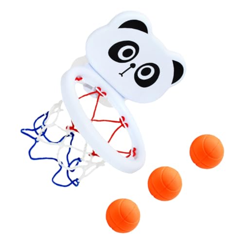 Toyvian Baby Bath Basketball Toy Suction Cup Basketball Plaything Random Style