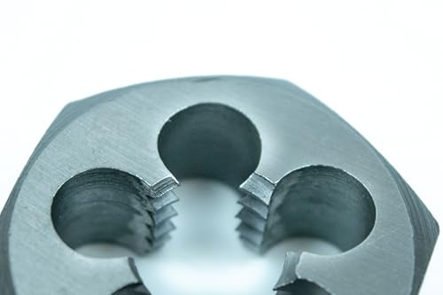 Century Drill & Tool, 98213, 5/8-11 NC, Hex Die, Precision Cut External Threads, High Carbon Alloy Steel by Century Drill & Tool - Image 3