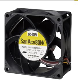 �R�m�d�C DC�t�@�� San Ace 80W �^�C�v : 9WV 48V �ő啗�� : 3.7/131/1.72/60.7 9WV0848P1H001