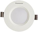 Panasonic Aluminium 5W Conceal Downlight, False Ceiling Light, Round LED Surface Light for Pop, 3000K Warm White