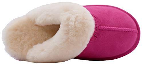 Image of BEARPAW Women's Loki Slip-On Slippers | Suede Upper | Comfortable Indoor & Outdoor Shoes for Women | Multiple Sizes & Colors