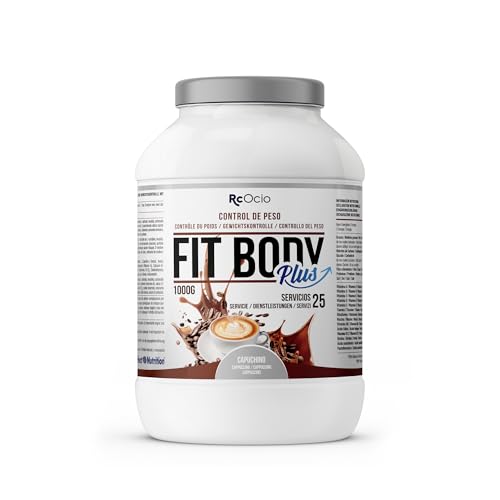 Imagen de Batidos Sustitutivos de Comida con Proteínas y Colageno Ayuda al control de Peso Batido Dietetico Saciante para Hombre y Mujer Chocolate Vainilla Fresa Capuchino