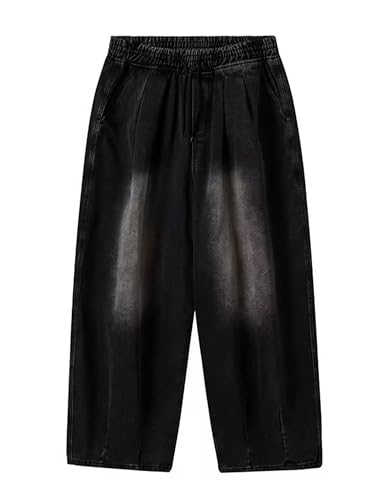 Mens Baggy Jeans for Men Women Y2k Hip Hop Skater Pants Wide Leg Jnco Jeans Loose Fit Denim Pants3