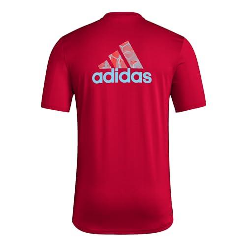 Image of adidas Men's Inter Miami CF Local Pop Short Sleeve Pre-Game T-Shirt