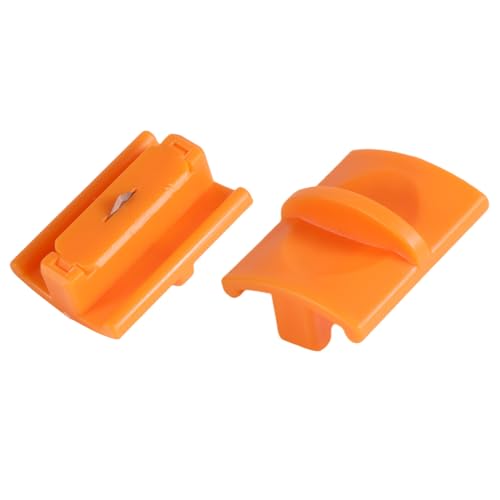 Fukaisu 2pcs 157400-1001 Lames de Coupe-Papier Portables, Lames Rechange pour Coupe-Papier à Profil Haut, Remplace les Références 1968701001 et 1968701005