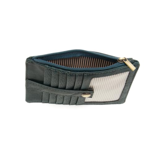 Image of Joy Susan Women's Fashion New Penny Mini Travel Wallet - Vivid Deep Teal