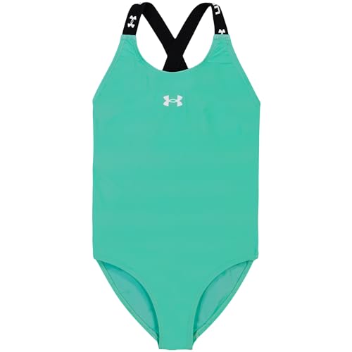 Under Armour Girls' One Piece Swimsuit, UPF 50+ Sun Protection...