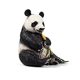 Figurine de bureau panda : fabriquée en plastique robuste, sa forme particulière un aspect éducatif pour les enfants