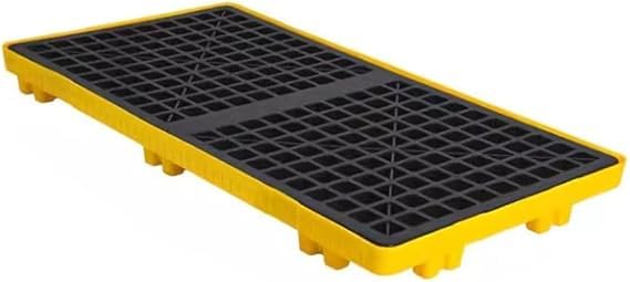 Palette de rétention anti-fuite pour éliminer les taches d'huile de vos sols de sous-sol