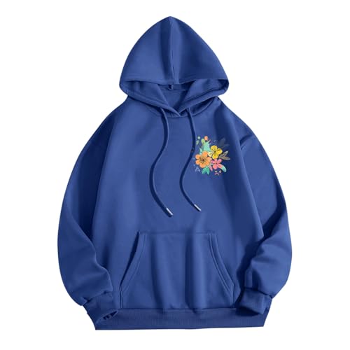 Sweatshirt avec poche cordon coupe ample pour masquer les rondeurs - 5