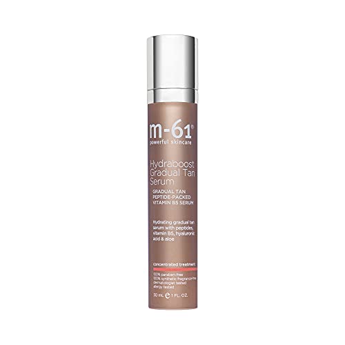 m-61 Hydraboost Gradual Tan Body Butter | Unscented, Hydrating, Firming Body Lotion For A Streak-Free, Self-Tan Glow. Formulated With Vitamin E, Aloe, and Coconut Oil - 7.8 Fl Oz