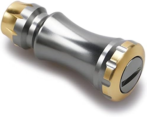 Bouton Poignée Bobine Pêche HEIGHTEN 15 Mm - Compatible Shimano Type A Et Daiwa Type S - Métal