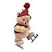 Hallmark QX9267 Can't Wait to Skate Christmas Bear Ornament