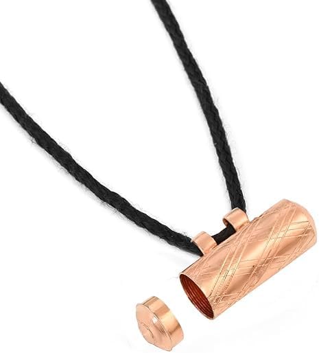 Copper Plated Openable Textured Hollow Taweez/Tabiz Amulet Locket Pendant for Men & Women (Pack of 2)