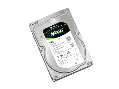 Seagate Enterprise 2TB HDD ST2000NM0055 2TB SATA III 6Gb/s 7200RPM 128MB 3.5' (Renewed)