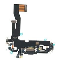 Charging Port Flex Cable Replacement for iPhone 12/12 Pro 6.1" Fixes Charging, Sync & 3-Minute Restart Loop Compatible with A2172, A2402, A2341, A2406
