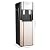 Bottom Loading Water Cooler Dispenser for 5 Gallon Bottles - Hot & Cold Water, Stainless Steel 5 Gallon Water Dispenser with LED Light for Home, Offices, Hotels, Kitchens (Gold)