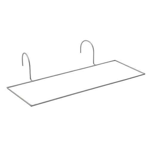 Madam Stoltz Cintre métallique rectangulaire pour jardinières Cover