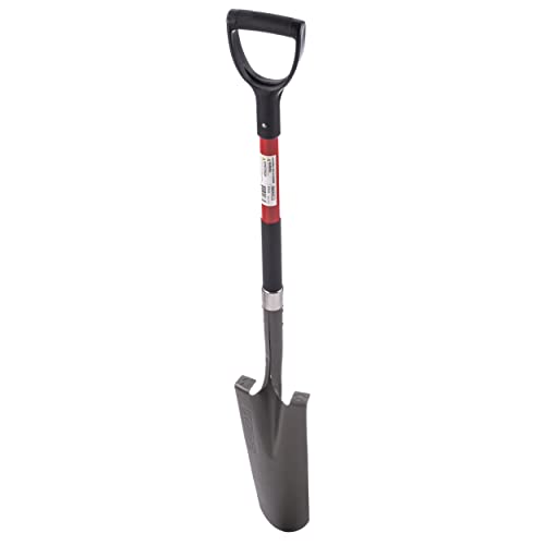 Radius Drain Spade - D-Handle, Fiberglass