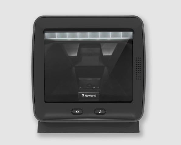 Fipka-Newland-Vertical-scanner-FR80-2D-Megapixel-Presentation-Scanner-with-Large-Scanning-Windows-Mounting-Stand-USB-cable-CPU-decoding-Advanced-Data-Formatting