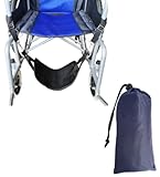 Widened and Upgraded Wheelchair Footrest Hammock，Wheelchair Pedal Replacement，Adjustable Hanging Foot Sling，Wheelchair/Office Chair Foot Strap/Leg Rest