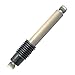 EIOFEVY Suspension Shock Absorber and Strut Assembly Front Left Driver Right Passenger Upper Lower Side Silver Chrome Smooth Non-Adjustable Monotube Loop Mount Style 911514