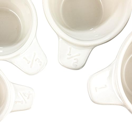 Set de 4 Vasos Medidores de Cerámica con Lunares miniatura 5